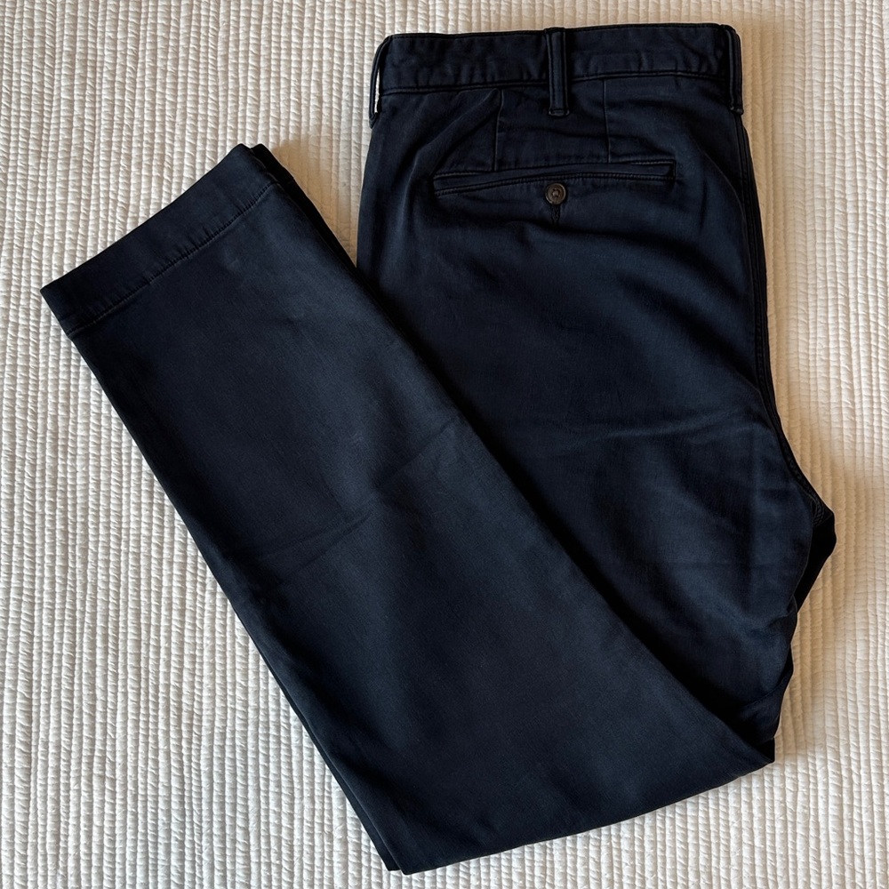 Polo Ralph Lauren Men's Navy Chinos Stretch Cotton Twill Slim Fit 36/30